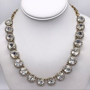 J. Crew Crystal Venus Flytrap Necklace
